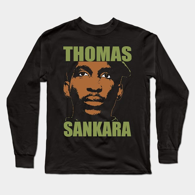 Thomas Sankara-3 Long Sleeve T-Shirt by truthtopower